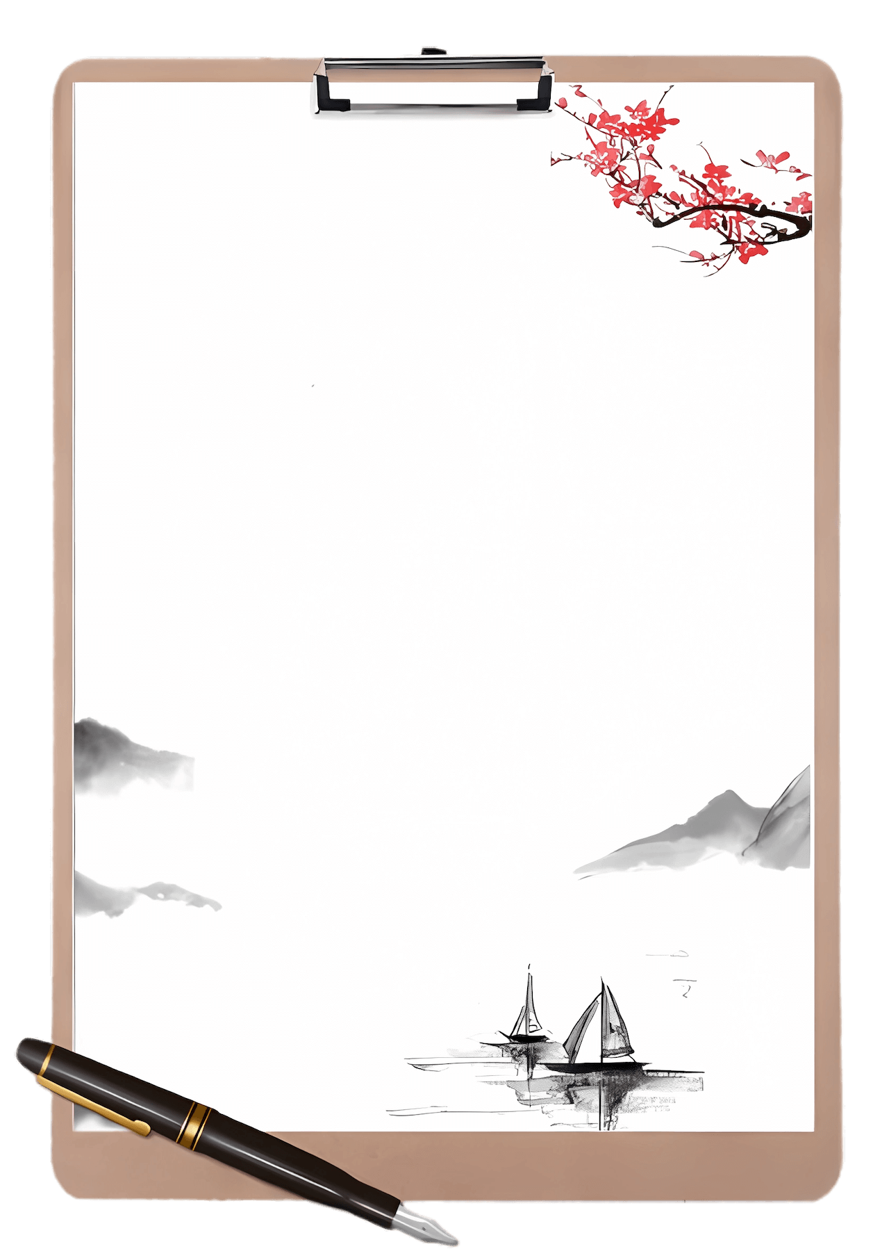 文摘背景图片 6